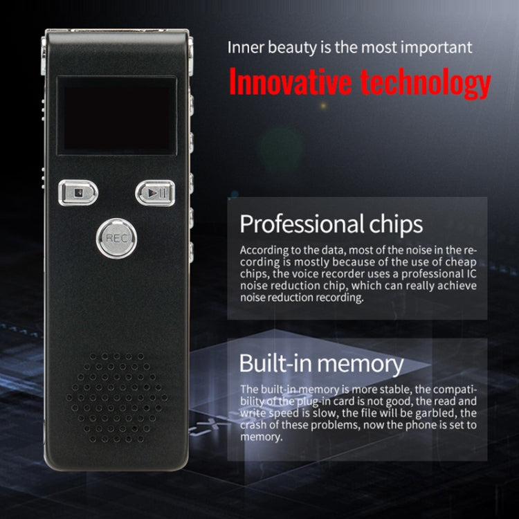 JNN X18 Mini Smart HD Noise Cancelling Voice Recorder