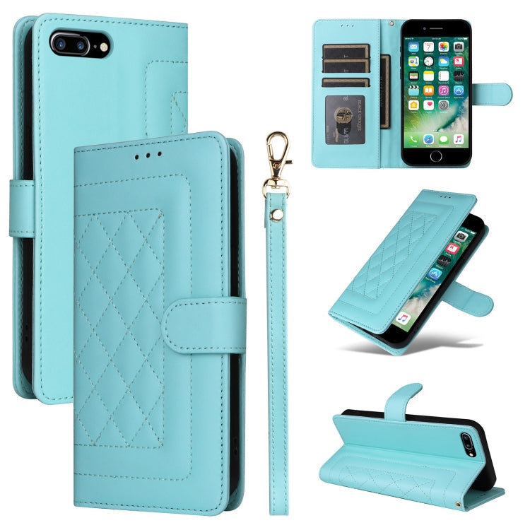 Diamond Lattice Leather Flip Phone Case, Series 1