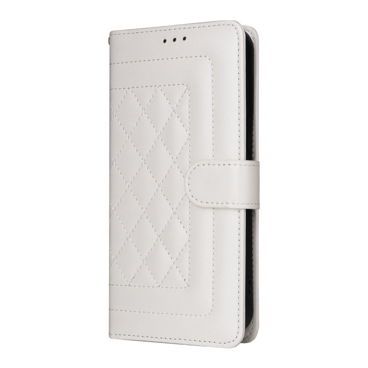 Diamond Lattice Leather Flip Phone Case, Series 1