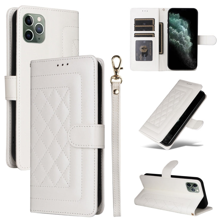 Diamond Lattice Leather Flip Phone Case, Series 5