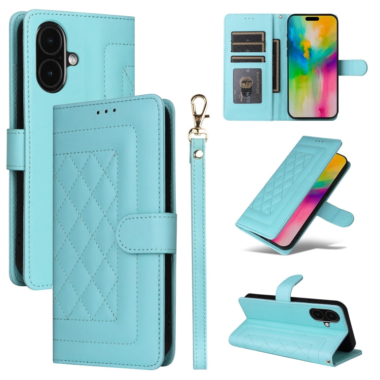 Diamond Lattice Leather Flip Phone Case, Series 2