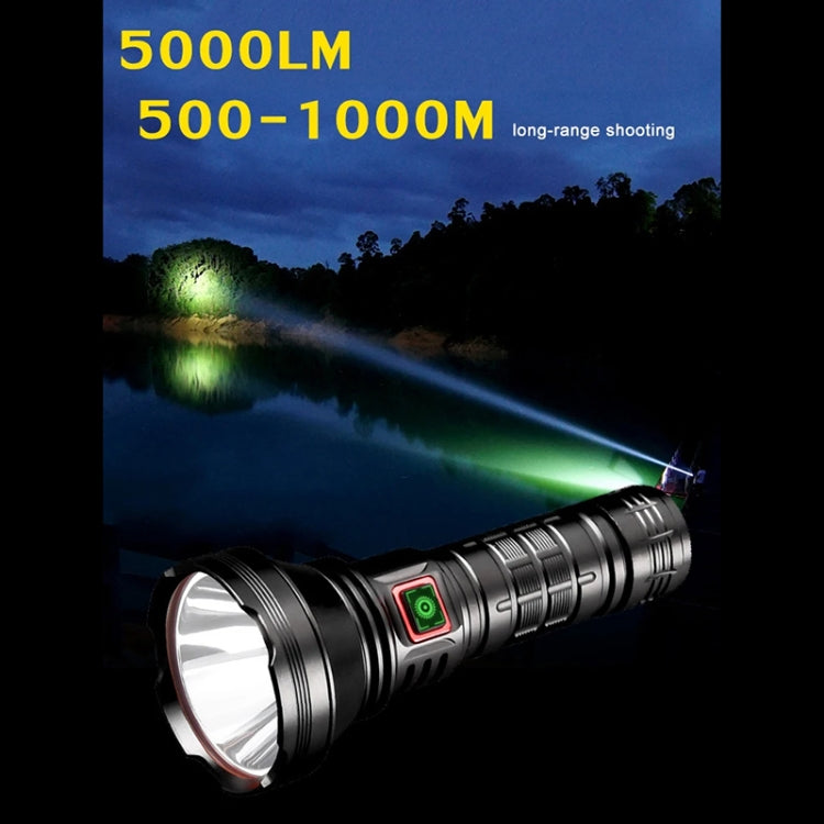 812-BT90 50W Spotlight 3000LM USB Rechargeable LED Flashlight My Store