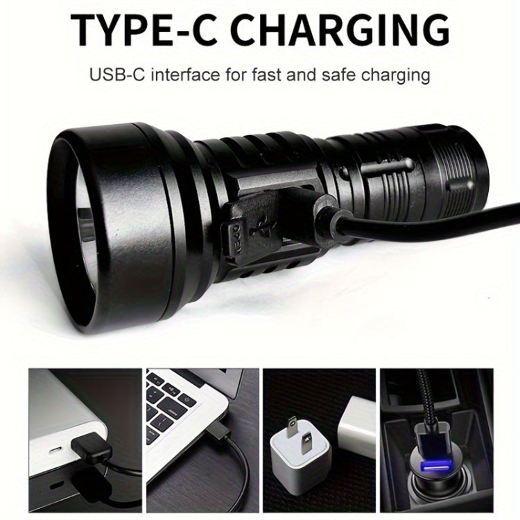 819 T20 1000LM USB Rechargeable LED Flashlight My Store