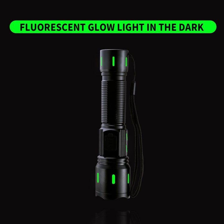 A800 20W Spotlight 2000LM USB Rechargeable LED Flashlight My Store