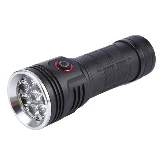 W5204 8 LEDs 3100LM High Brightness Rechargeable Flashlight My Store