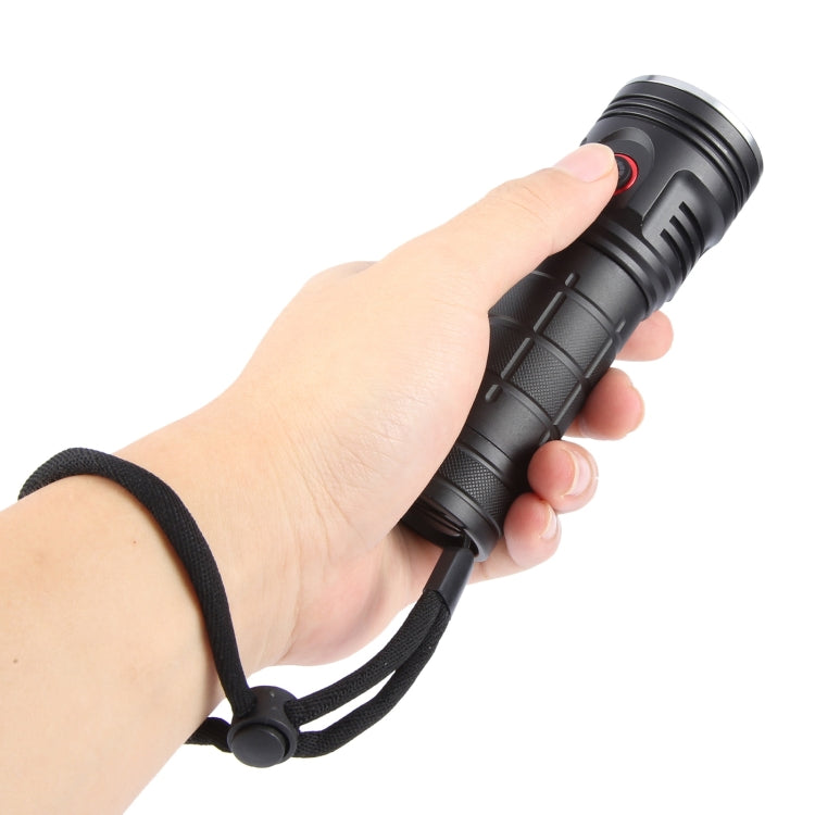 W5204 8 LEDs 3100LM High Brightness Rechargeable Flashlight My Store