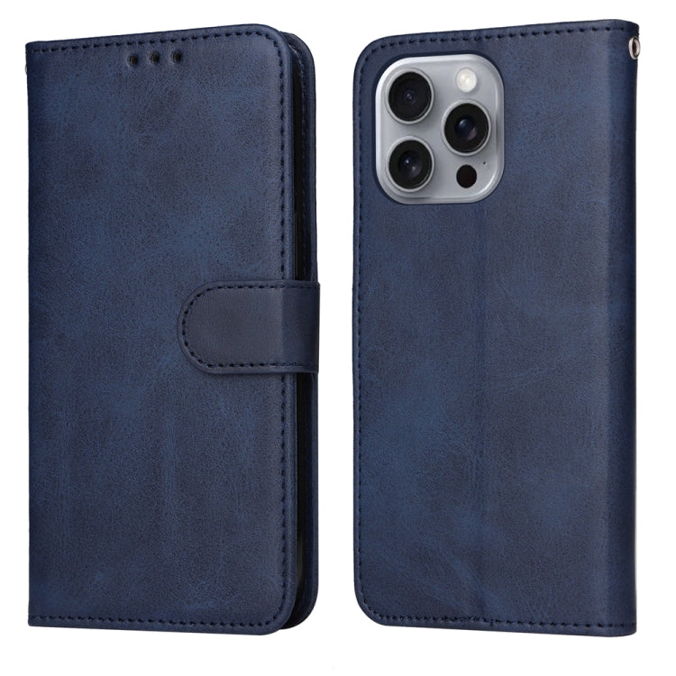 Classic Calf Texture Flip Leather Phone Case