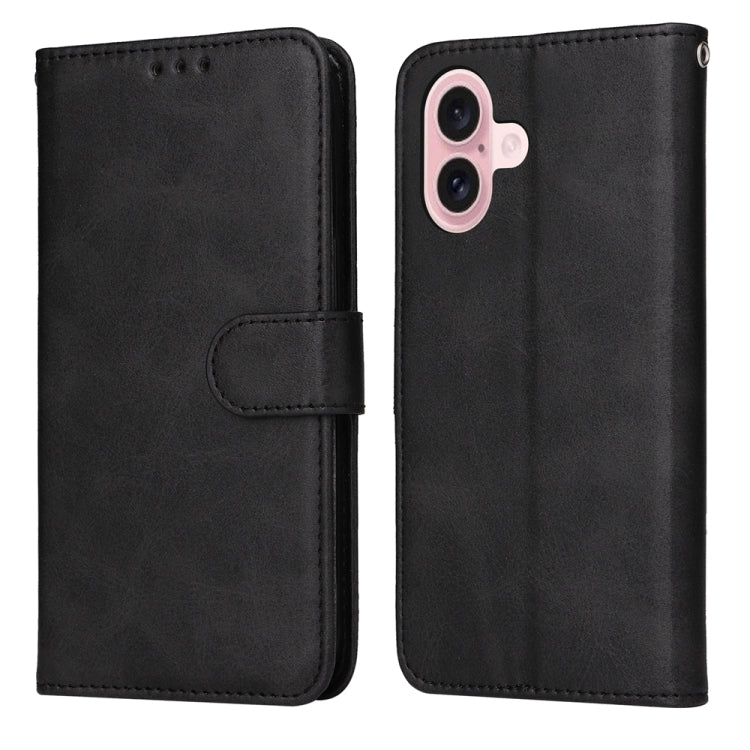 Classic Calf Texture Flip Leather Phone Case