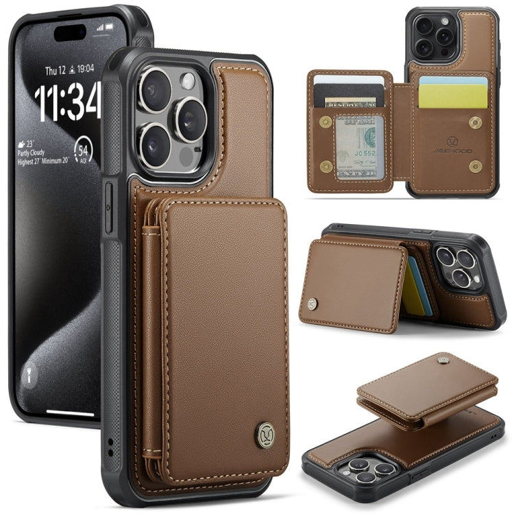 JEEHOOD J05 Business Magnetic Style RFID Leather Phone Case, Series 3