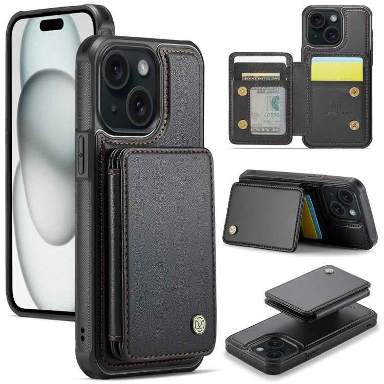 JEEHOOD J05 Business Magnetic Style RFID Leather Phone Case, Series 3