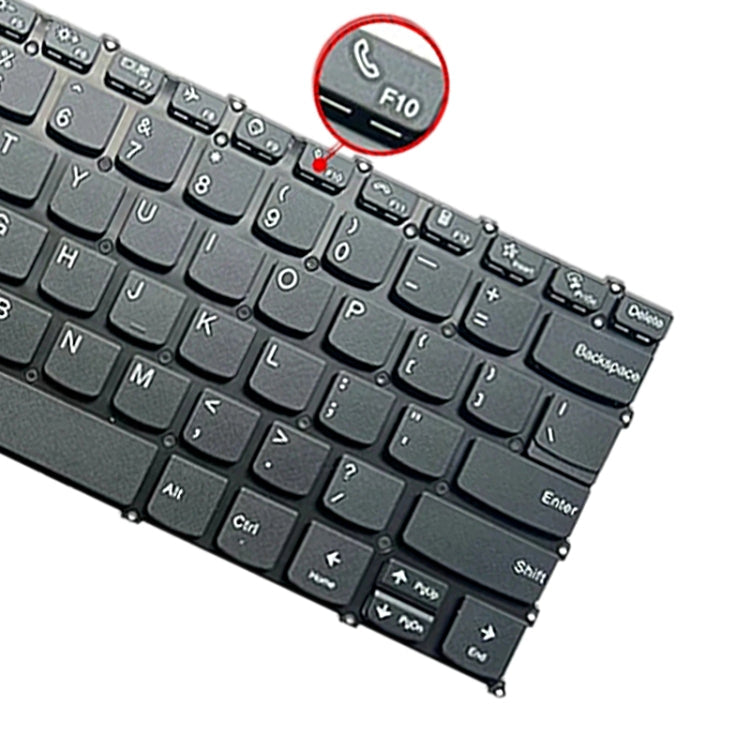 US Version Laptop Backlight Keyboard, F10 Key with Phone Icon