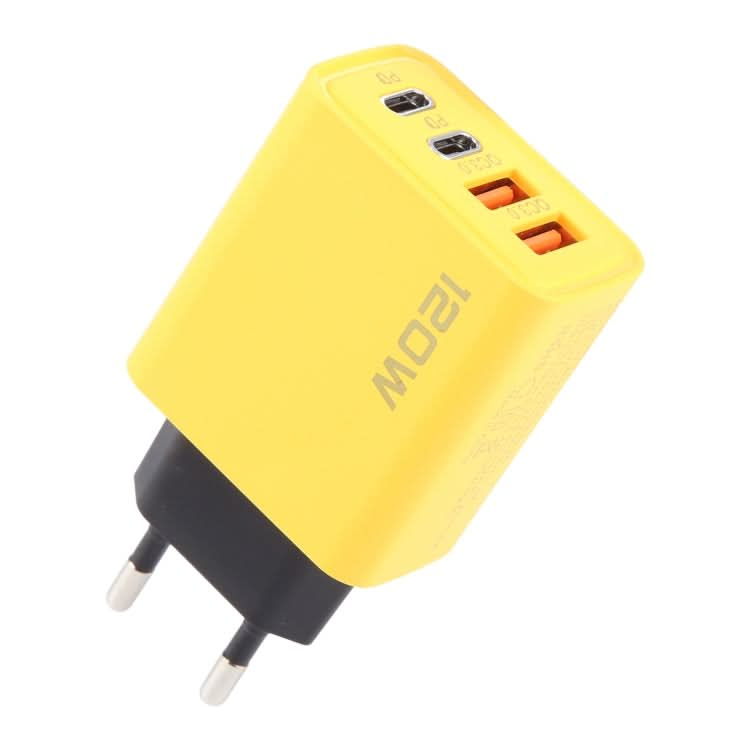 KO-71 120W Dual PD Type-C + Dual QC3.0 USB Multi Ports Charger