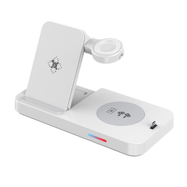 3 in 1 15W Earphones/Phones/Watch Fold Wireless Charger Stand