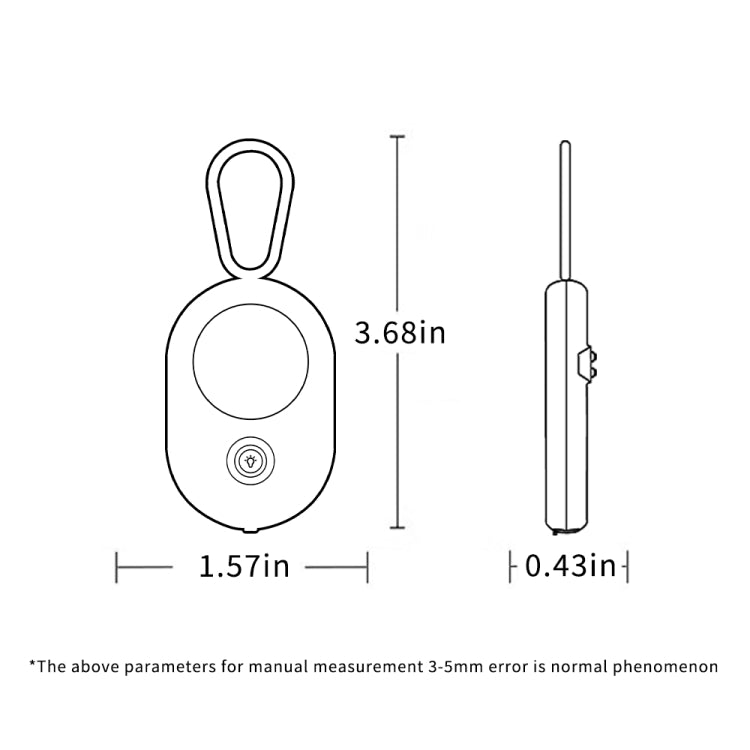 T02 Smart Infrared Camera Detector Anti-Sneak Shooting Scanner