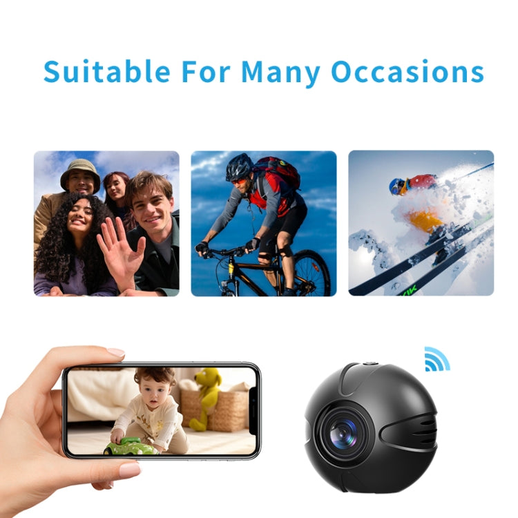 X3 Wireless Mini DV WiFi IP Camera, Support Night Vision / Motion Detection Reluova