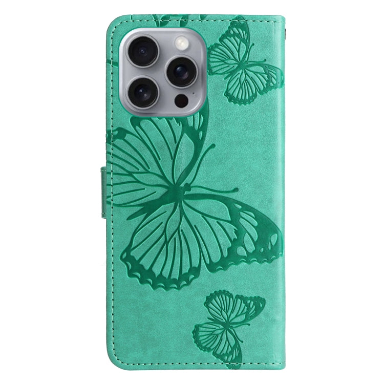 3D Butterfly Embossed Pattern Flip Leather Phone Case, Series 2