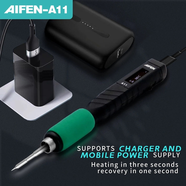 Aifen A11 Portable USB Charging Soldering Station with C210 Handle