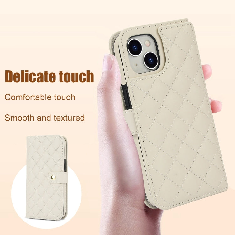 Crossbody Multifunction Rhombic Leather Phone Case, Series 6