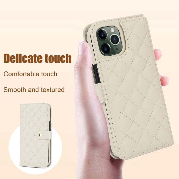 Crossbody Multifunction Rhombic Leather Phone Case, Series 5