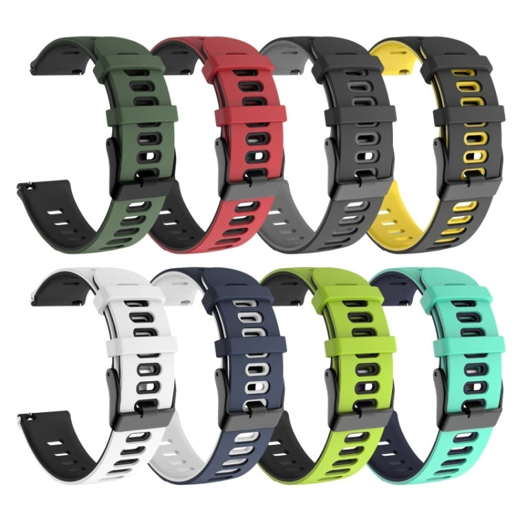 For Huawei Watch GT2e 42mm / Samsung Galaxy Watch Active 2 Silicone Wrist Strap