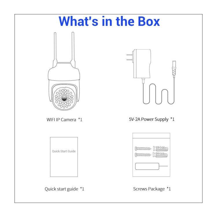 ESCAM PT305 2MP HD Motion Detection WiFi Intelligent Dual-light Source Camera Reluova