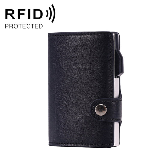 RFID Anti-magnetic Crazy Horse Texture PU Card Bag My Store