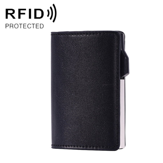 FY2406 RFID Anti-magnetic Crazy Horse Texture PU Card Bag My Store