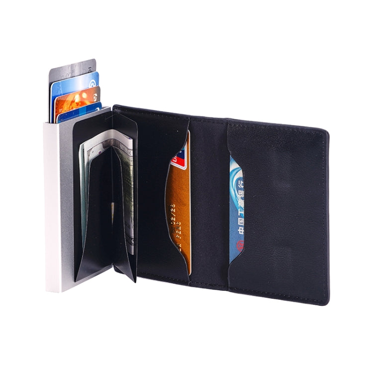 FY2406 RFID Anti-magnetic Crazy Horse Texture PU Card Bag My Store