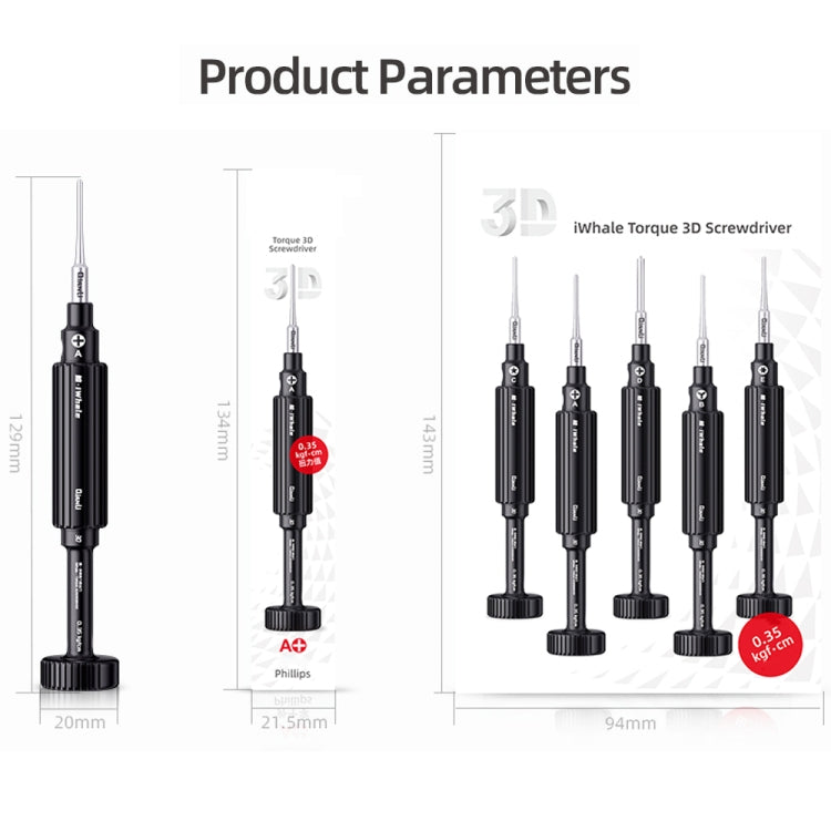 QianLi iWhale Special S2 Steel Magnetic Torque 3D Screwdriver My Store