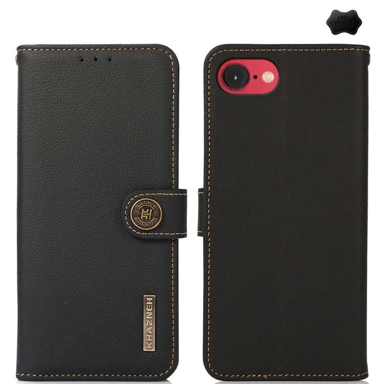 KHAZNEH Custer Genuine Leather RFID Phone Case