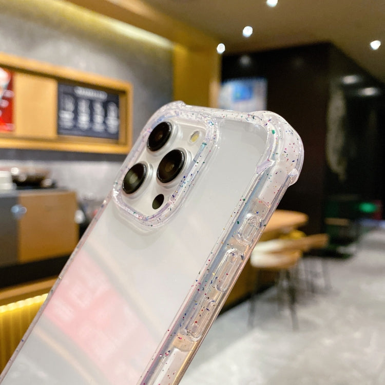 Acrylic Color Point Transparent Phone Case