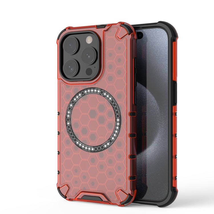 Honeycomb Magnetic Ring Shockproof Phone Case, Series 2