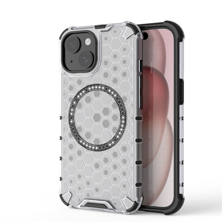 Honeycomb Magnetic Ring Shockproof Phone Case, Series 3