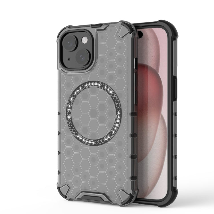 Honeycomb Magnetic Ring Shockproof Phone Case, Series 3