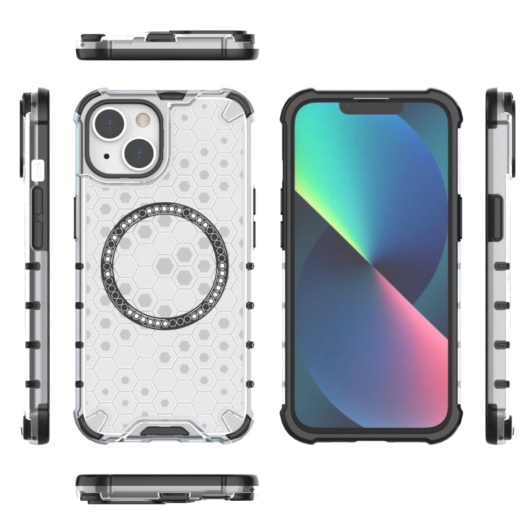 Honeycomb Magnetic Ring Shockproof Phone Case, Series 4