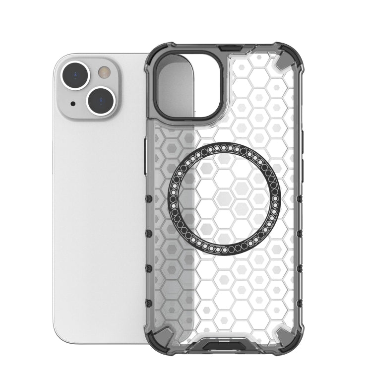 Honeycomb Magnetic Ring Shockproof Phone Case, Series 4