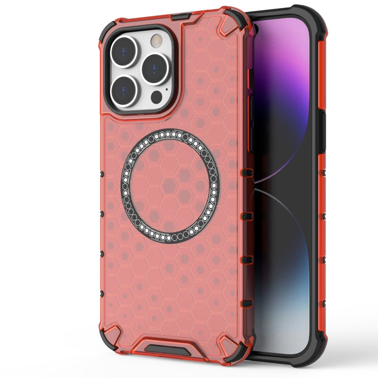 Honeycomb Magnetic Ring Shockproof Phone Case, Series 2