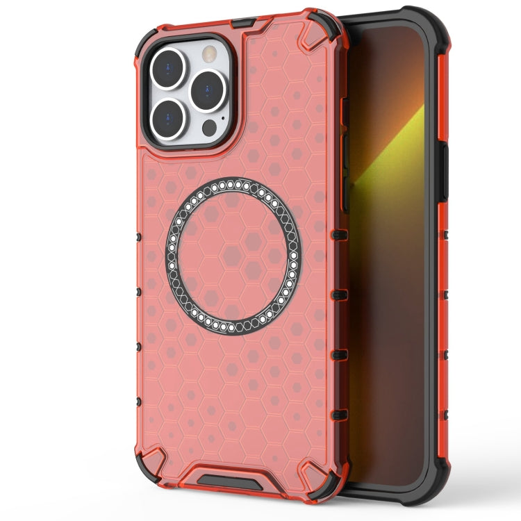 Honeycomb Magnetic Ring Shockproof Phone Case, Series 3