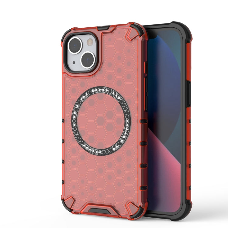 Honeycomb Magnetic Ring Shockproof Phone Case, Series 3