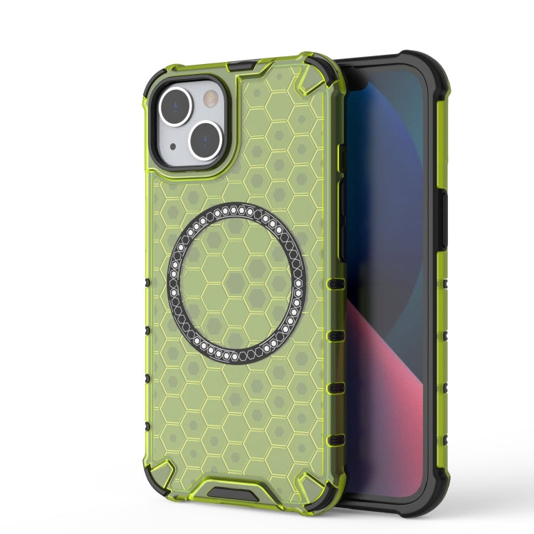 Honeycomb Magnetic Ring Shockproof Phone Case, Series 3