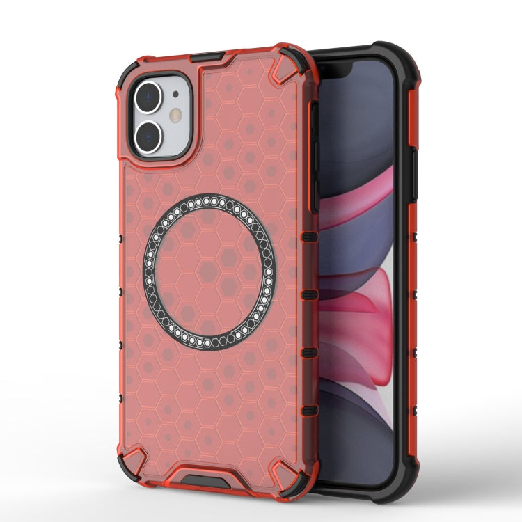 Honeycomb Magnetic Ring Shockproof Phone Case, Series 1