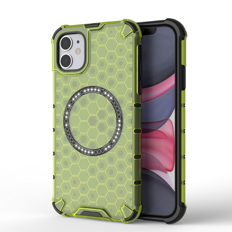 Honeycomb Magnetic Ring Shockproof Phone Case, Series 1