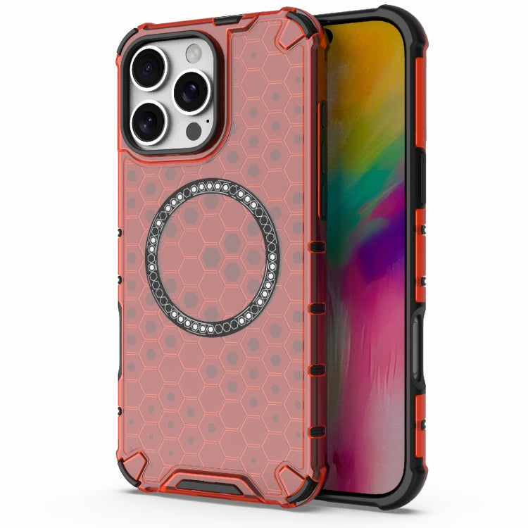 Honeycomb Magnetic Ring Shockproof Phone Case, Series 4