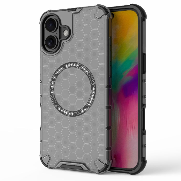 Honeycomb Magnetic Ring Shockproof Phone Case, Series 1