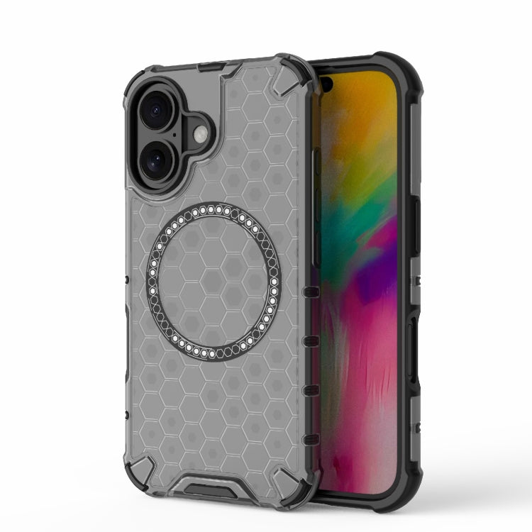 Honeycomb Magnetic Ring Shockproof Phone Case, Series 1