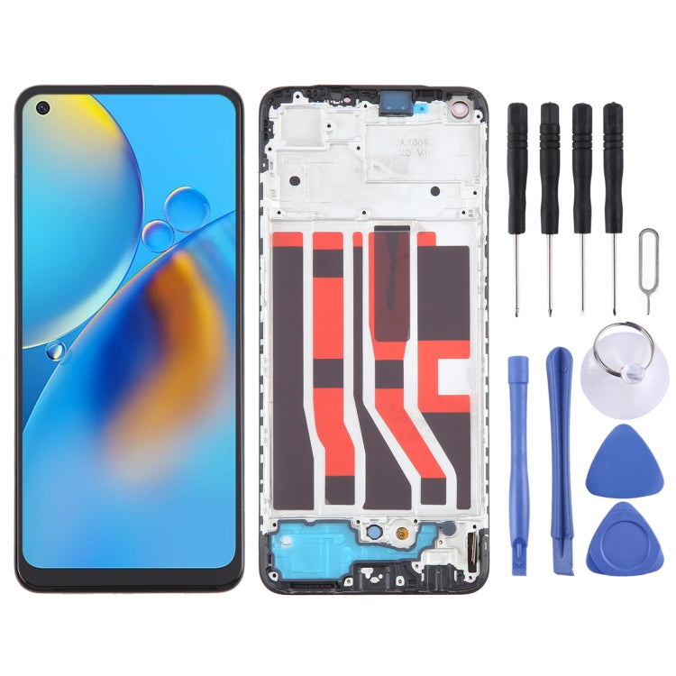 OLED LCD Screen Digitizer Full Assembly with Frame