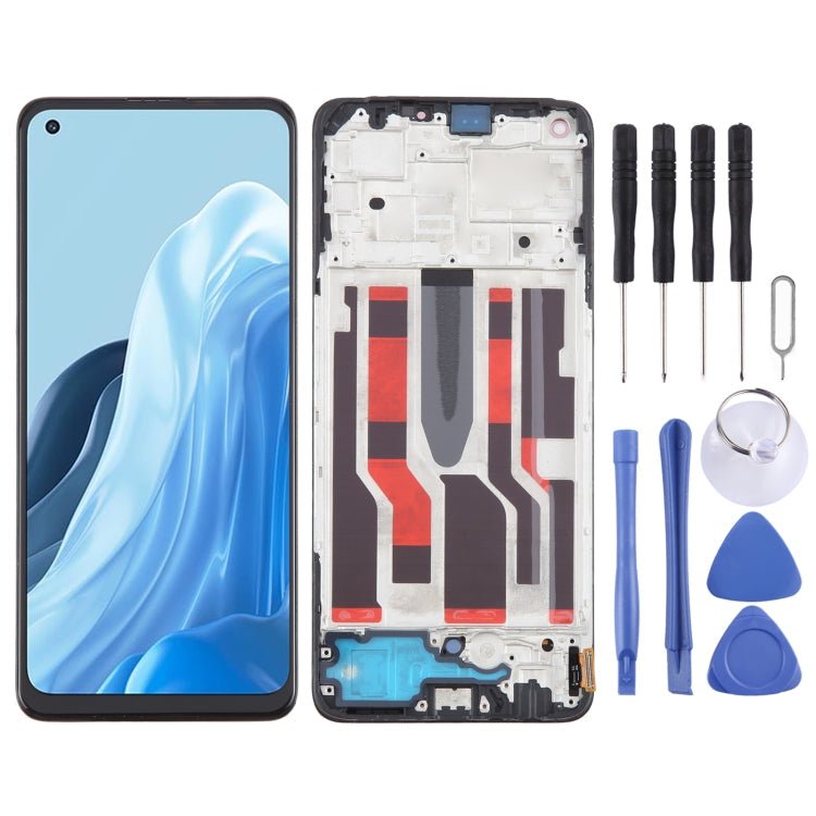 OLED LCD Screen Digitizer Full Assembly with Frame