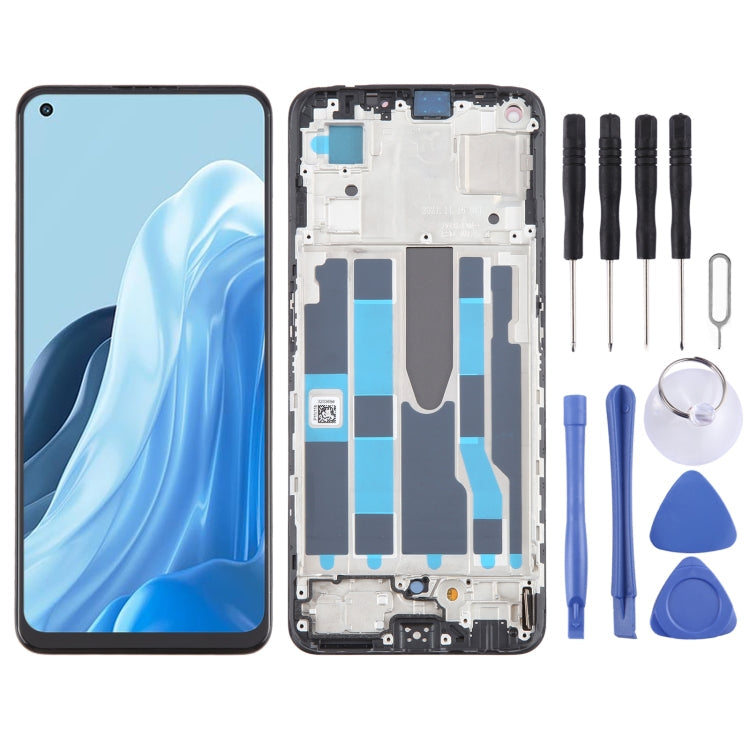 OLED LCD Screen Digitizer Full Assembly with Frame