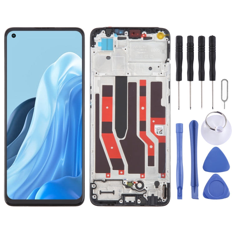 OLED LCD Screen Digitizer Full Assembly with Frame