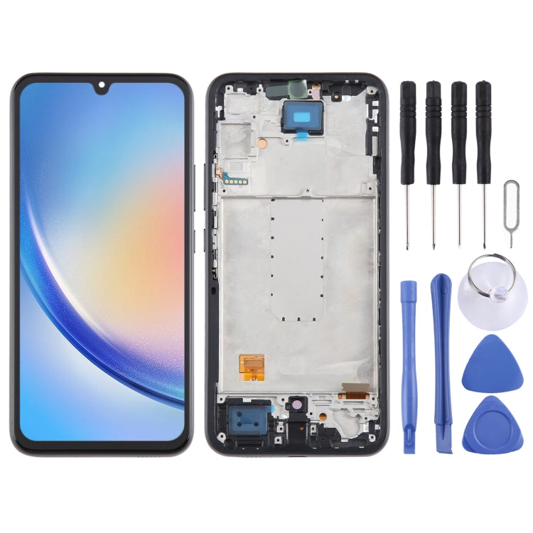 OLED LCD Screen Digitizer Full Assembly with Frame My Store